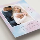 "Rainbow Haze" - Save the Dates in Lavender by Katie Zimpel - Detail