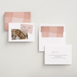 "Keepsake" - Save the Dates in Blush by Morgan Kendall - Assembled