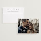 "Heartfelt" - Save the Dates in Canvas by Stacey Meacham - Save the Date with Envelope
