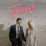 "Neon" - Save the Dates in Flamingo by Joanna Griffin - Detail