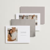 "Elevate" - Save the Dates in Snow by Itsy Belle Studio - Back of Card Options
