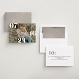 "Elevate" - Save the Dates in Snow by Itsy Belle Studio - Assembled