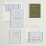 "callum" - Save the Dates in Sky by Ellen Schlegelmilch - Matching Invitation Suite