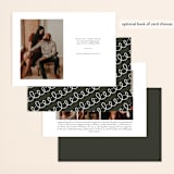 "Beloved" - Save the Dates in Snow by Sarah Brown - Back of Card Options