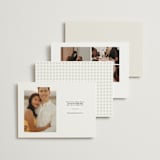 "Boho Love" - Save the Dates in Lily by Christine Taylor - Back of Card Options