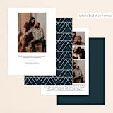 "For Always" - Save the Dates in Midnight by Oscar and Emma - Karly Depew - Back of Card Options