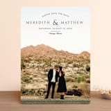 "Mark Your Calendar" - Save the Dates in Onyx by Erin Deegan - Front