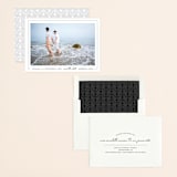 "Photo First" - Save the Dates in Pearl by Erin Deegan - Assembled