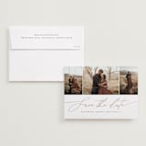 "Chantilly" - Save the Dates in Rust by Stacey Meacham - Save the Date with Envelope