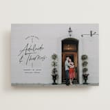 "Sideview Stack" - Save the Dates in Noir by Jessica Corliss - Front