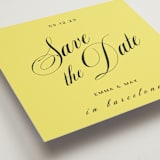 "In Lights" - Save the Dates in Lemon by Ani Somi - Detail