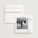 "Written with love" - Save the Dates in Noir Slate by Ana de Sousa - Save the Date with Envelope