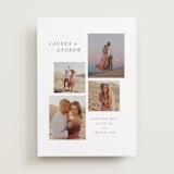 "Beautiful Love" - Save the Dates in Pearl by Angela Garrick - Front