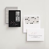 "Album Cover" - Save the Dates in Noir by Merian - Assembled