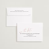 "Album Cover" - Save the Dates in Noir by Merian - FREE Recipient Addressing