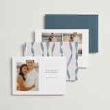 "Tied Together" - Save the Dates in Blueberry by Paper Sun Studio - Back of Card Options