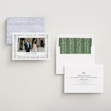 "Vintage Sketched" - Save the Dates in Wisteria by Jenna Holcomb - Assembled