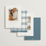 "Lauren" - Save the Dates in Winterberry by Blustery August - Back of Card Options