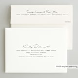 "Photo Album" - Save the Dates in Caviar by Juliana Zimmermann - FREE Recipient Addressing