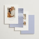 "winter mountains" - Save the Dates in Snow by Anastasia Makarova - Back of Card Options
