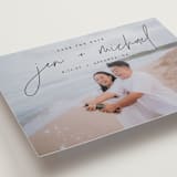 "Penned" - Save the Dates in Noir by JoAnn Jinks - Detail