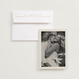 "Nonnette" - Save the Dates in Vanilla by Blustery August - Save the Date with Envelope