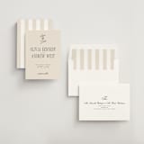"Modern Romance" - Save the Dates in Almond by Eric Clegg - Assembled