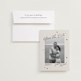 "Felicity" - Save the Dates in Vintage by Kelly Watkins - Save the Date with Envelope