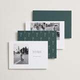 "Pair of Calla Lilies" - Save the Dates in Sage by Leah Bisch - Back of Card Options