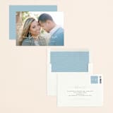 "sitting in a tree" - Save the Dates in Linen by Erin Deegan - Assembled