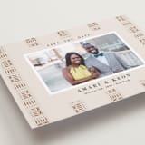 "Amari" - Save the Dates in Ivory by Oma N. Ramkhelawan - Detail