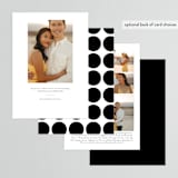 "Can't Refuse" - Save the Dates in Cloud by Heather Schertzer - Back of Card Options