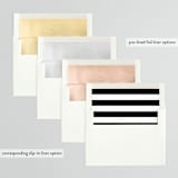 "Can't Refuse" - Save the Dates in Cloud by Heather Schertzer - Envelope Liner Options