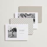 "the classic" - Save the Dates in Cloud by Wildfield Paper Co - Back of Card Options