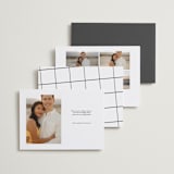 "Joyful Jot" - Save the Dates in Pearl by Lindsay Megahed - Back of Card Options