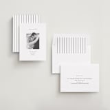 "Understated Elegance" - Save the Dates in Snow by AK Graphics - Assembled