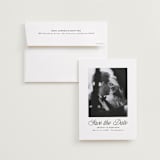 "Classically" - Save the Dates in Tux by Susan Asbill - Save the Date with Envelope