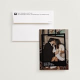 "Album" - Save the Dates in Midnight by Inkblot Design - Save the Date with Envelope