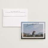 "Postcard Perfect" - Save the Dates in Porcelain by lulu and isabelle - Save the Date with Envelope