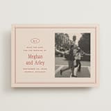 "cherry" - Save the Dates in Cherry by Ellen Schlegelmilch - Front