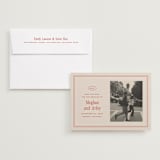 "cherry" - Save the Dates in Cherry by Ellen Schlegelmilch - Save the Date with Envelope