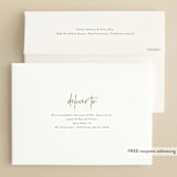 "Together Always" - Save the Dates in Linen by Kelly Schmidt - FREE Recipient Addressing