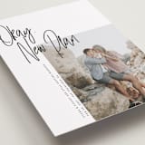 "Okay, New Plan" - Save the Dates in Jet Black by Maria Hilas-Louie - Detail
