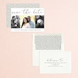 "Etched in love" - Save the Dates in Cloud by Stacey Meacham - Assembled
