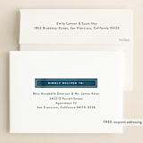 "Romantic Columns" - Save the Dates in Dusty by Jessica Ogden - FREE Recipient Addressing