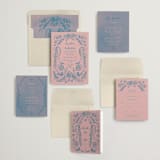 "Santa Catalina" - Save the Dates in Marseille Blue by Ani Somi - Matching Invitation Suite