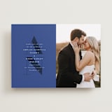 "Centro" - Save the Dates in Marseille Blue by Up Up Creative - Front