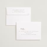 "Horizonte" - Save the Dates in Ivory by Tamara Hilje - FREE Recipient Addressing