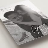 "Adriana" - Save the Dates in Cotton by Hooray Creative - Detail