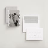 "Luxe Lace" - Save the Dates in Snow by Lauren Chism - Assembled